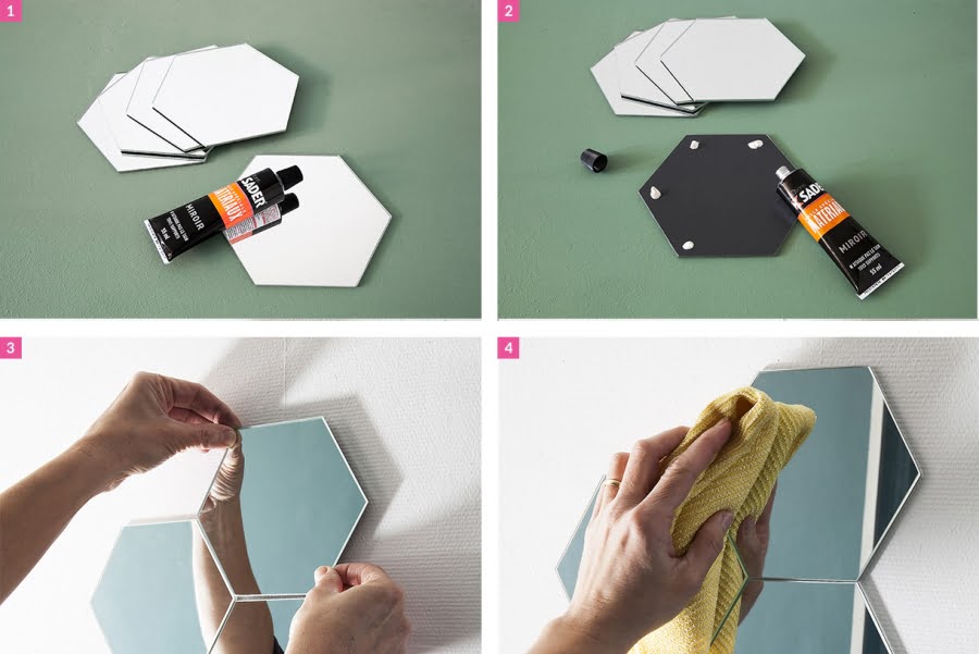 Étagère en Verre sur Mesure : maximiser l’espace avec panache ! 1 miroir sur mesure